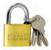 (image for) Padlock Solid Brass 3/4" Kd