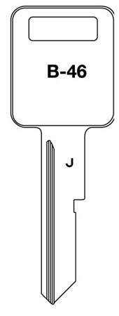 (image for) Key Blank Gmj 70-74 Ig/Dr 10bg