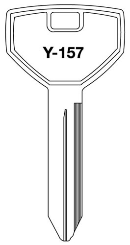 (image for) Key Blank Chrysler 94 10/Bg