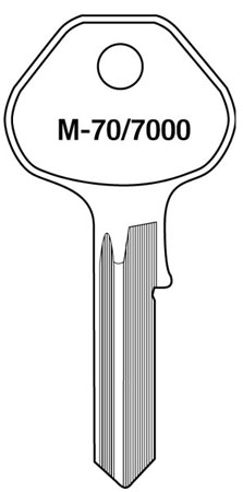 (image for) Key Blank Master (M7000) 10/Bg