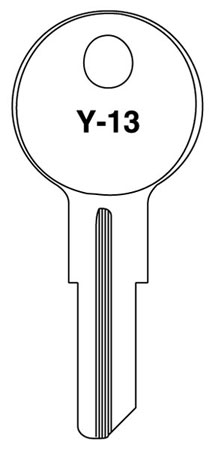 (image for) Key Blank Yale 10/Bg