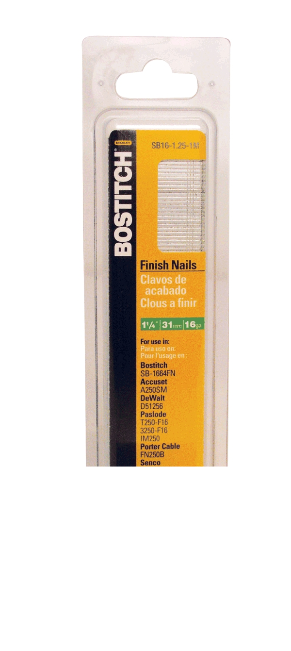 (image for) Finish Nail 16 X 1.25" 1m