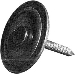 (image for) Cap Nail Eg Rs Stl Rd 3/4" 50#