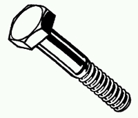 (image for) Bolt 1/4-20x1/2" Gr2 100/Bx