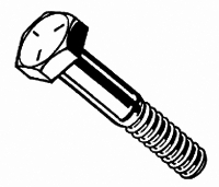 (image for) Bolt 1/4-20x1/2" Gr5 Nc 100/Bx