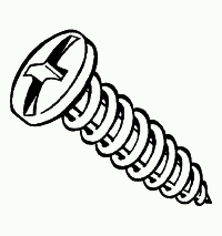 (image for) Screw Cmb Pn Sms 10x1" 100/Bx