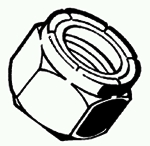 (image for) Nuts: Locknut, Nylon Insert
