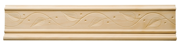 (image for) Moulding Embossed 2" Vine&Leaf