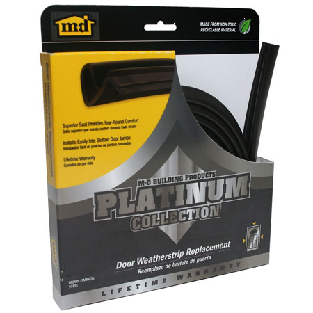 (image for) Weatherstrip Platinum 84"brown