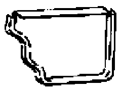 (image for) Gutter: Galvanized Gutter Fittings