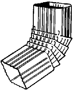 (image for) Ell 3" 75-Deg Style B Corr 2x3