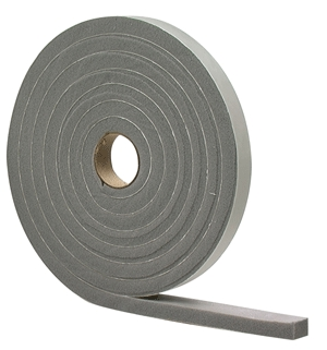 (image for) Foam Tape 1/2x3/4x10'W/A Gray