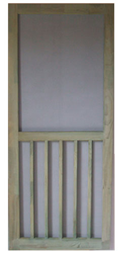 (image for) Screen Door 32" Treated 5-Bar