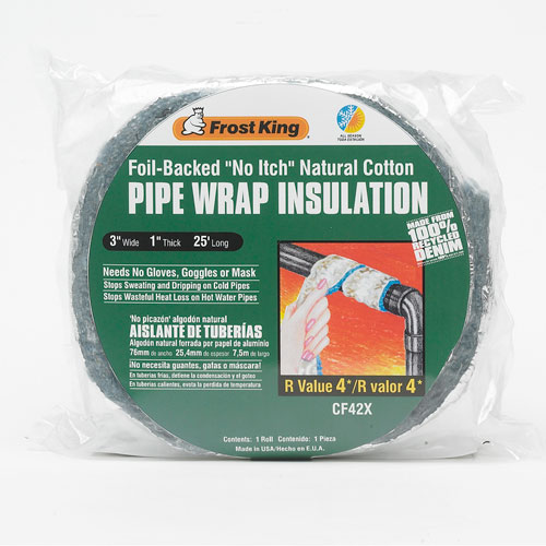 (image for) Pipe Wrap Cotton 3"x1"x25'