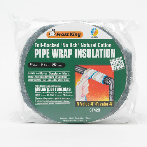 (image for) Insulation: Pipe Wrap Adhesive Back