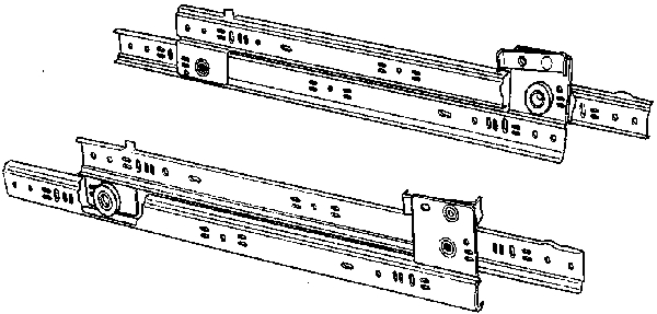 (image for) Drawer Slide Kv 12"side-Mount