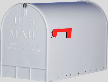 (image for) Mailbox #3 Rfd Silver Gray