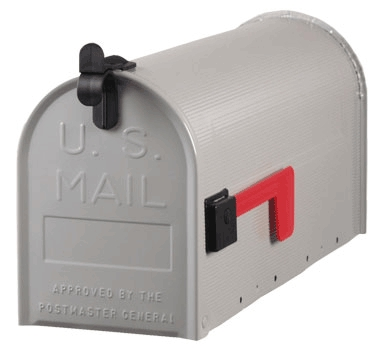(image for) Mailbox #1 Silver Steel