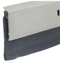 (image for) Door Sweep 2"x36" Satin Nickel