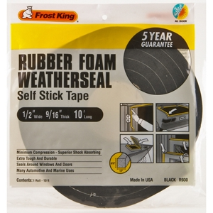 (image for) Weatherstrip: Foam, Tape