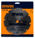 (image for) Blade 7.25" 60t Irwin Cd