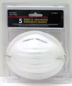 (image for) Dust Mask Set 5pk Clamshell