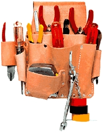 (image for) Tool Pouch Elec. 8-Pkt (521)