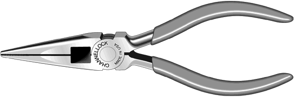(image for) Pliers Long-Nose 6"