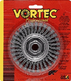 (image for) Wire Wheel 4" Knot Ex Coarse