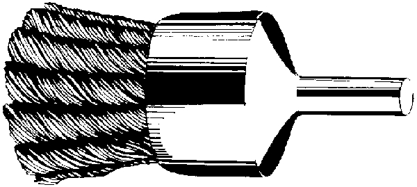 (image for) Wire Brush 1" Knot End