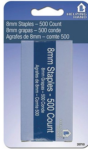 (image for) Staples 8mm 500/Bx