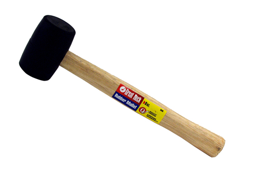 (image for) Mallet 8 Oz Rubber Wood Hndl