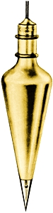 (image for) Plumb Bob 16 Oz Brass
