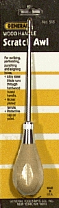(image for) Scratch Awl Hardwood Handle