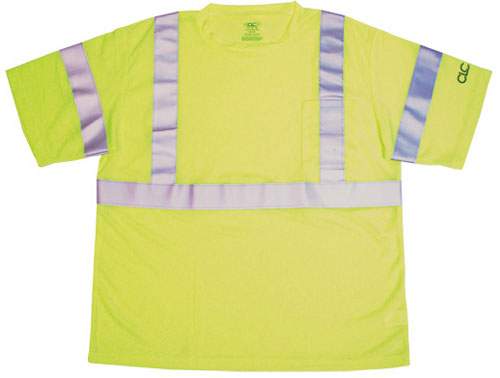 (image for) Safety T-Shirt Class2 Lime Lg