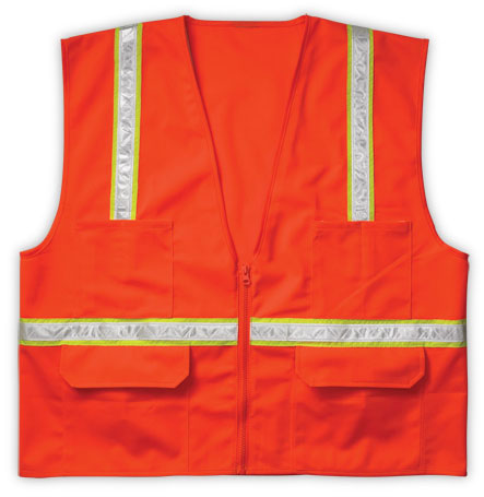 (image for) Safety Vest Econ Surv Orng 2xl