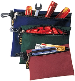 (image for) Tool Bag Clip-On Zipperd 3/Pk