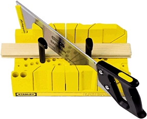 (image for) Mitre Box W/Saw Clamping