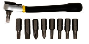 (image for) Screwdriver Ratchet Offset 8pc