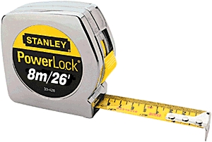 (image for) Tape Measure 1"x26'8m Powrlock
