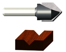 (image for) Router Bit 1/2" V-Groove