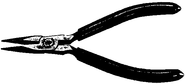 (image for) Pliers Midget Slim Long-Nose