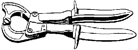 (image for) Cable Cutter 10" Ratcheting