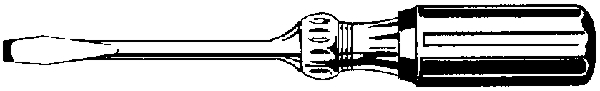 (image for) Screwdriver 1/4x4"hd Cush-Grip