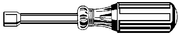 (image for) Nut Driver 1/4"hx Cushn-Grip