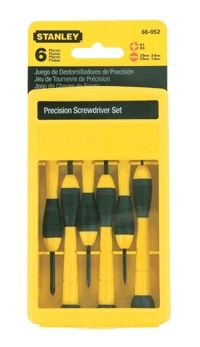 (image for) Screwdrivers: Jeweler's, Precision