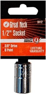 (image for) Socket 7/16" 6pt 3/8"dr