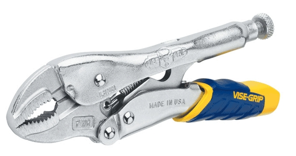 (image for) Pliers Locking Curved-Jaw 10"