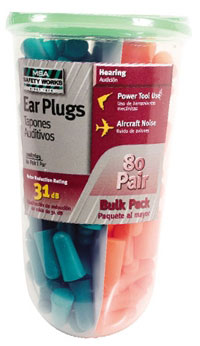 (image for) Ear Plug Foam Bulk 80-Pr/Pk