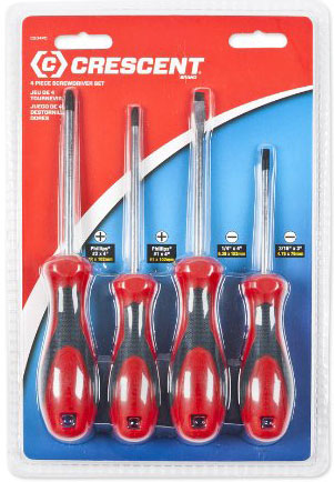 (image for) Screwdriver Set 4-Pc